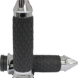 Load image into Gallery viewer, Avon Grips Grips - Diamond Contour - Spike - Chrome - TBW DIA-60-CH-FL-SP - Main Product View
