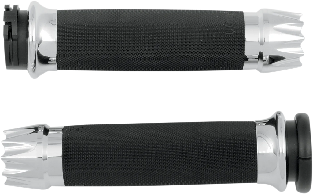 Avon Grips Grips - Excalibur - Custom - TBW - Black CC-86-AN-FL-EX - Side View
