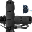 Load image into Gallery viewer, Avon Grips Grips - Heated - Air Cushion - Cable - Black AIR-90-ANO-HT - Main Product View