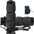 Load image into Gallery viewer, Avon Grips Grips - Heated - Air Cushion - TBW - Black AIR-90-AN-FL-HT - Main Product View