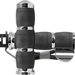Load image into Gallery viewer, Avon Grips Grips - Heated - Air Cushion - Throttle Boss - Indian - Chrome MT-IN-AIR-90CBH - Main Product View