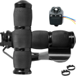 Load image into Gallery viewer, Avon Grips Grips - Heated - Air Cushion - Throttle Boss - Metric - Black MT-AIR-90-A-B-H - Main Product View