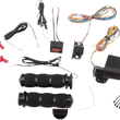 Load image into Gallery viewer, Avon Grips Grips - Heated - Air Cushion - Throttle Boss - TBW - Black AIR-90-A-B-F-RH - Main Product View