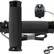 Load image into Gallery viewer, Avon Grips Grips - Heated - Custom Contour - Metric - Black MT-CC-86-ANO-HT - Main Product View
