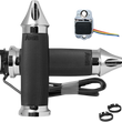 Load image into Gallery viewer, Avon Grips Grips - Heated - Custom Contour - Metric - Spike - Chrome MT-CC-85C-SP-HT - Main Product View