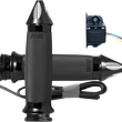 Load image into Gallery viewer, Avon Grips Grips - Heated - Custom Contour - Spike - Cable - Black CC-86-AN-SPK-HT - Main Product View