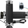 Load image into Gallery viewer, Avon Grips Grips - Heated - Custom Contour - TBW - Chrome CC-85-CH-FLY-HT - Main Product View