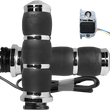 Load image into Gallery viewer, Avon Grips Grips - Heated - Velvet Air - Cable - Chrome AIR-93-HT - Main Product View