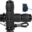 Load image into Gallery viewer, Avon Grips Grips - Heated - Velvet Air - TBW - Black AIR-96-FLY-HT - Main Product View