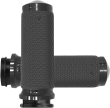 Load image into Gallery viewer, Avon Grips Grips - Memory Foam - Large - TBW - Black MF-63B-ANO-FLY - Main Product View