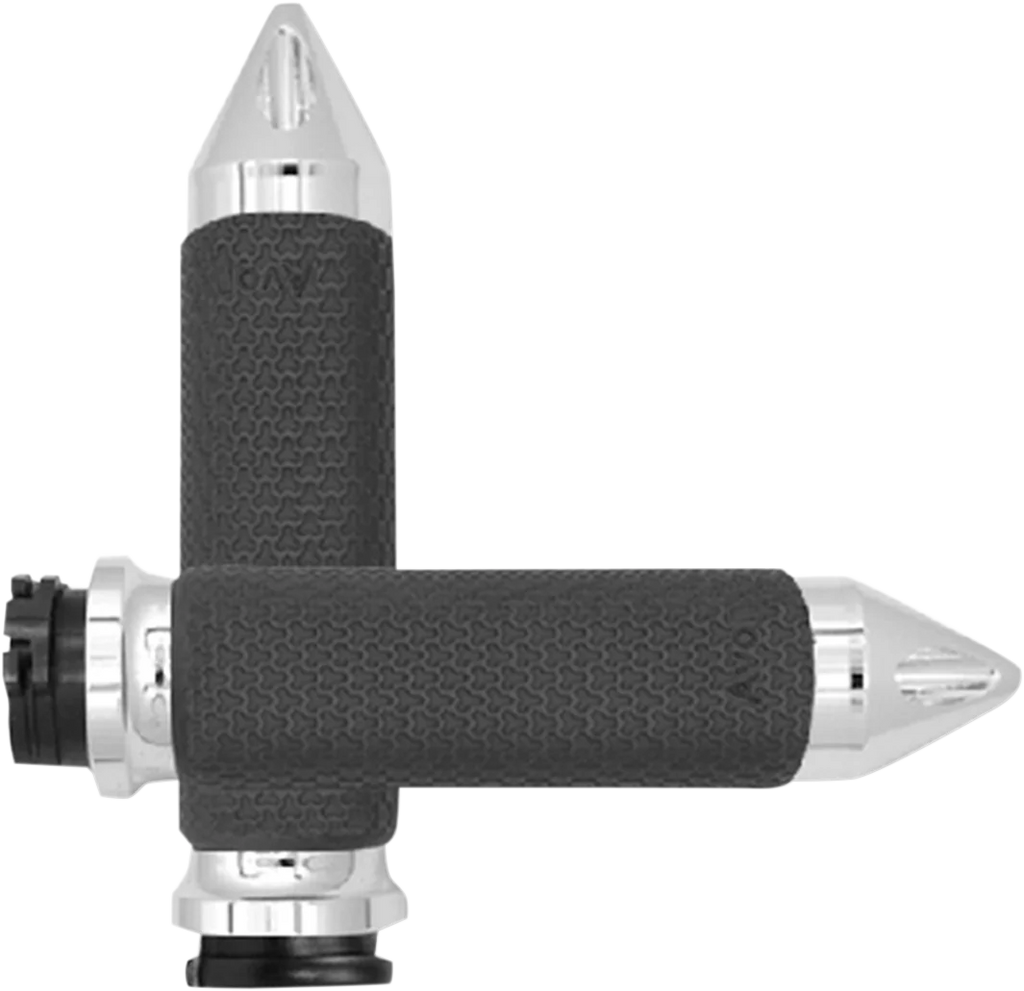 Avon Grips Grips - Memory Foam - Medium - Spike - Chrome MF-63A-CH-SPK - Main Product View