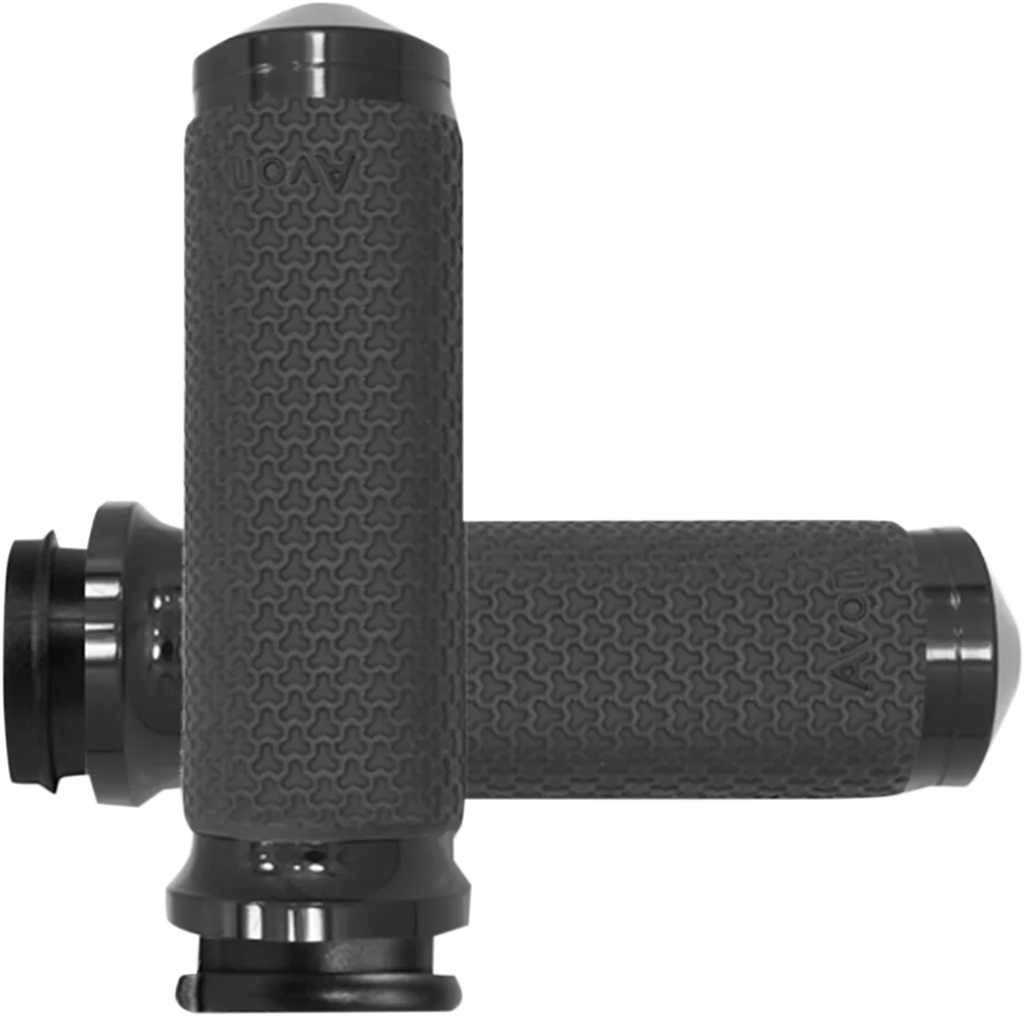 Avon Grips Grips - Memory Foam - Medium - TBW - Black MF-63A-ANO-FLY - Main Product View