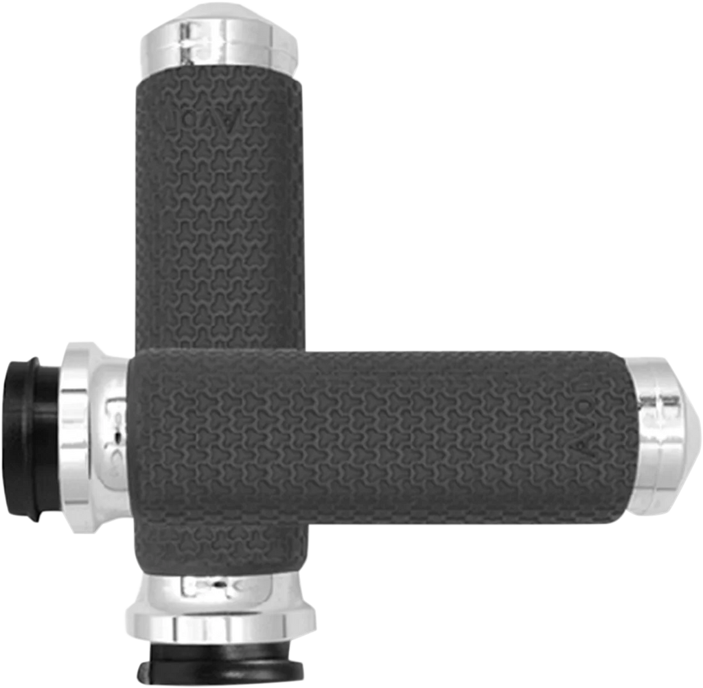 Avon Grips Grips - Memory Foam - Medium - TBW - Chrome MF-63A-CH-FLY - Main Product View
