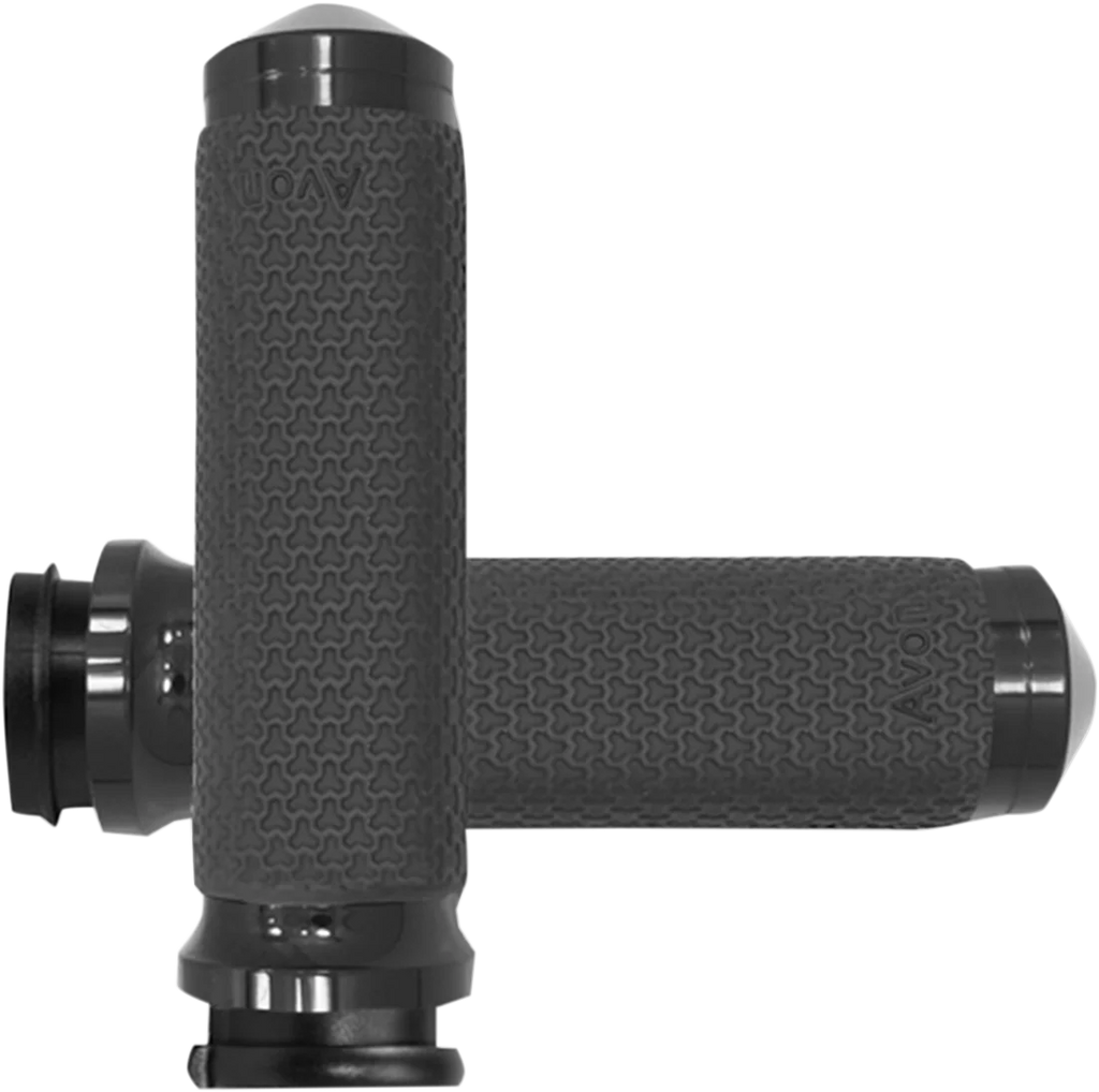 Avon Grips Grips - Memory Foam - Small - TBW - Black MF-63-ANO-FLY - Main Product View