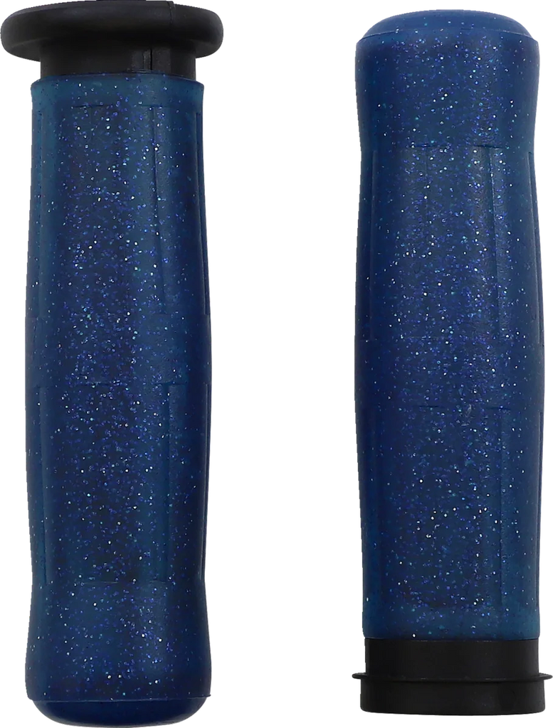 Avon Grips Grips - Old School - Throttle-By-Wire - Blue OLD-69-SBLUE-FL - Main Product View
