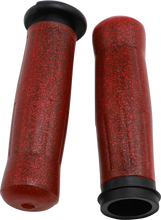 Load image into Gallery viewer, Avon Grips Grips - Old School - Throttle-By-Wire - Sparkling Red OLD-69-SRED-FLY - Side View