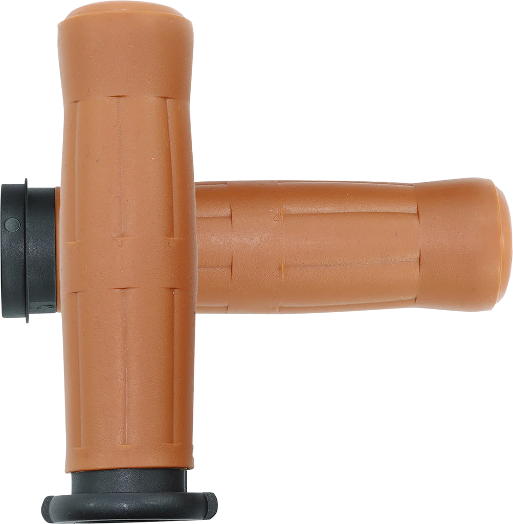Avon Grips Grips - Old School - Throttle-By-Wire - Tan OLD-69-TAN-FLY - Main Product View
