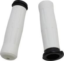 Load image into Gallery viewer, Avon Grips Grips - Old School - Throttle-By-Wire - White OLD-69-WHITE-FL - Side View