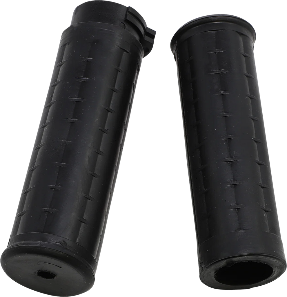 Avon Grips Grips - Old School - Waffle - Black WAF-87 - Side View