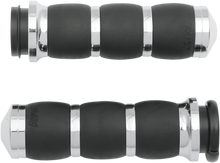 Load image into Gallery viewer, Avon Grips Grips - Velvet Air - Throttle Boss - Black AIR-96-BOSS - Side View