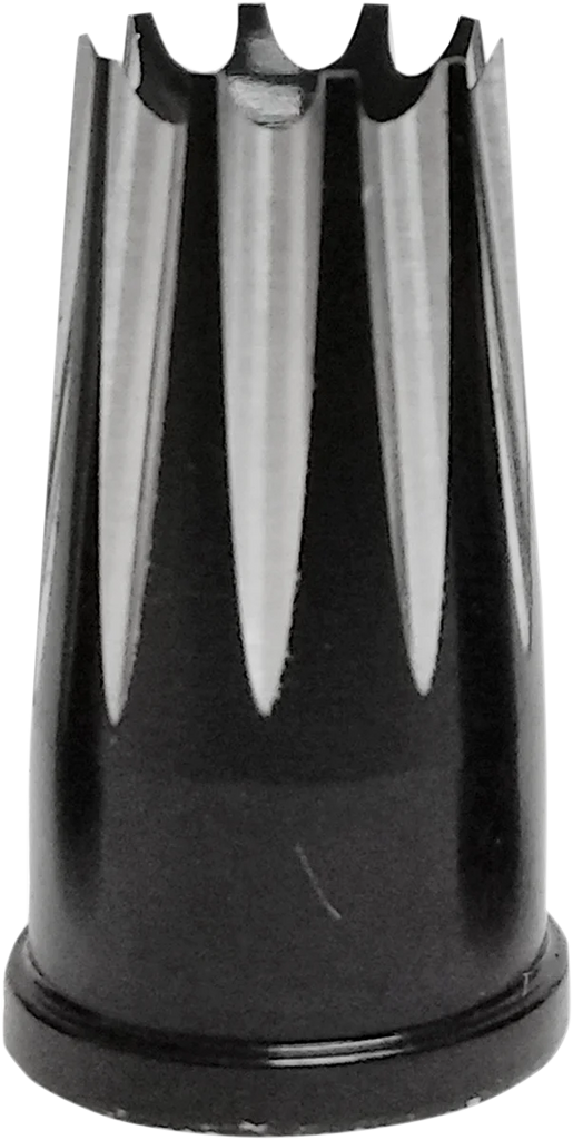 Avon Grips Valve Stem Cap - Excalibur - Black - Anodized SVC-309-ANO-EX - Main Product View