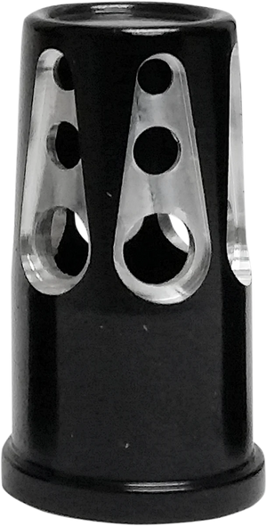 Avon Grips Valve Stem Cap - Gatlin - Black - Anodized SVC-310-ANO-GAT - Main Product View