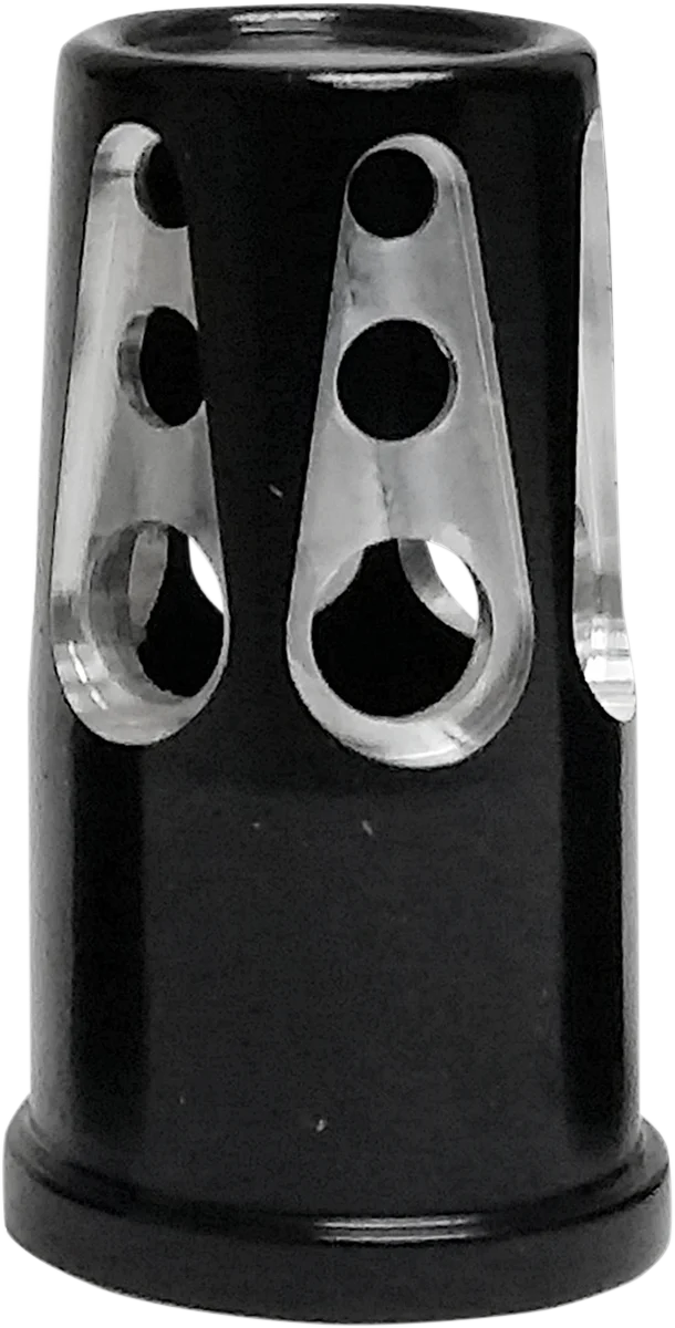 Avon Grips Valve Stem Cap - Gatlin - Chrome SVC-310-CH-GAT - Side View