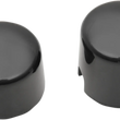 Load image into Gallery viewer, Axle Caps - Black - Rear - '00-'07 Softail DragSpecialties W16-0333GB - Main Product View