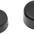 Load image into Gallery viewer, Axle Caps - Black - Rear DragSpecialties W16-0332GB - Main Product View