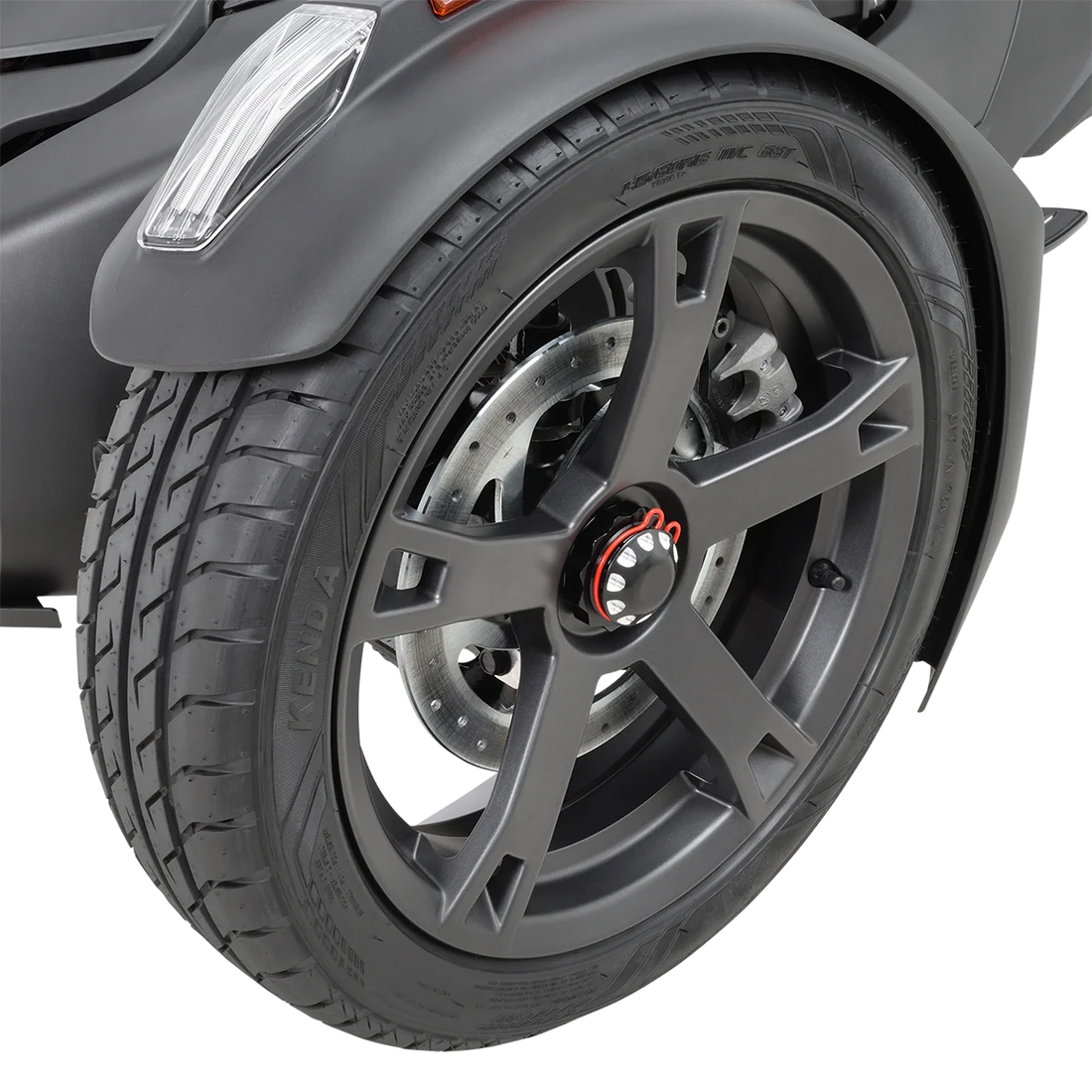 Axle Caps - Can-Am Ryker Show Chrome - Side View