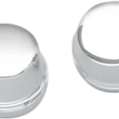Load image into Gallery viewer, Axle Caps - Chrome - Front DragSpecialties 16-0217-BC114 - Main Product View