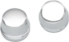 Load image into Gallery viewer, Axle Caps - Chrome - Front DragSpecialties 16-0217-BC114 - Main Product View