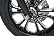 Load image into Gallery viewer, Axle Caps - Chrome - Front DragSpecialties 16-0217-BC114 - Back View