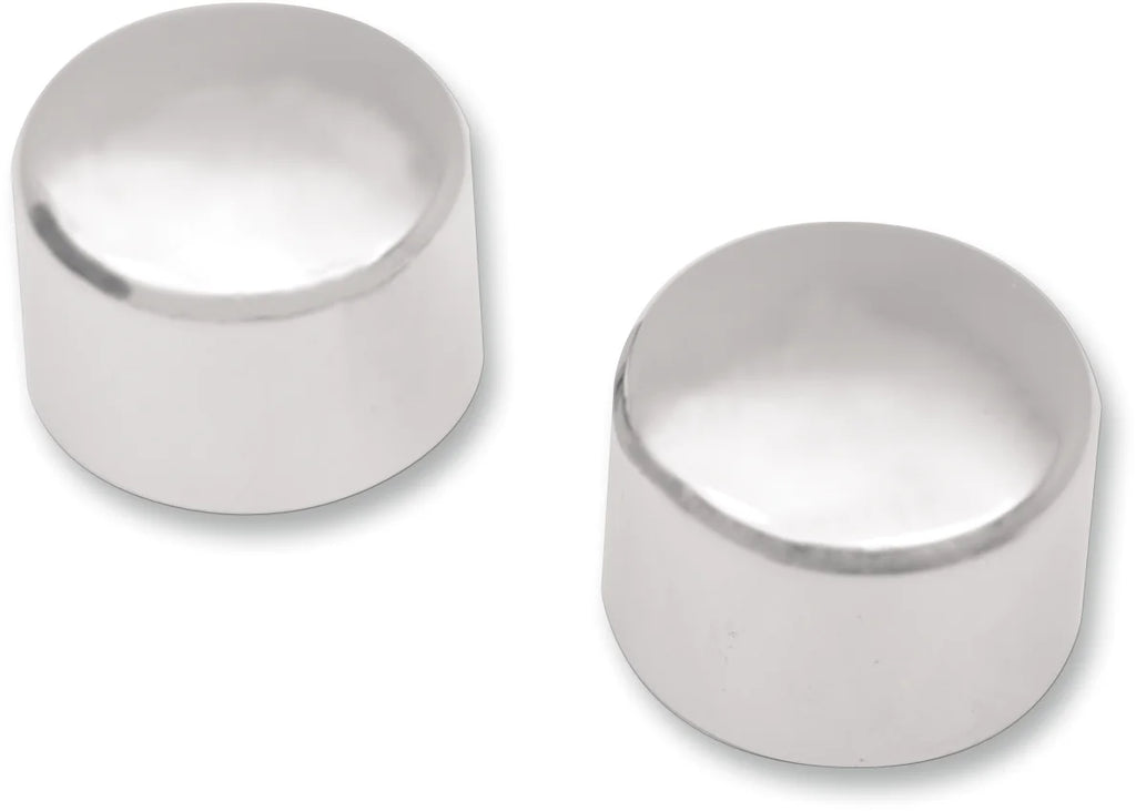 Axle Caps - Chrome - Front DragSpecialties W16-0331 - Main Product View