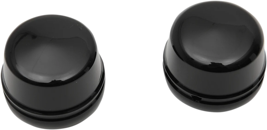 Axle Caps - Chrome - Rear - '00-'07 Softail DragSpecialties W16-0333 - Side View