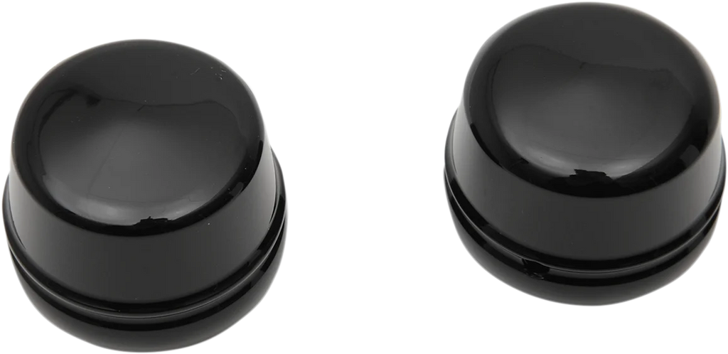 Axle Caps - Chrome - Rear - '00-'07 Softail DragSpecialties W16-0333 - Side View