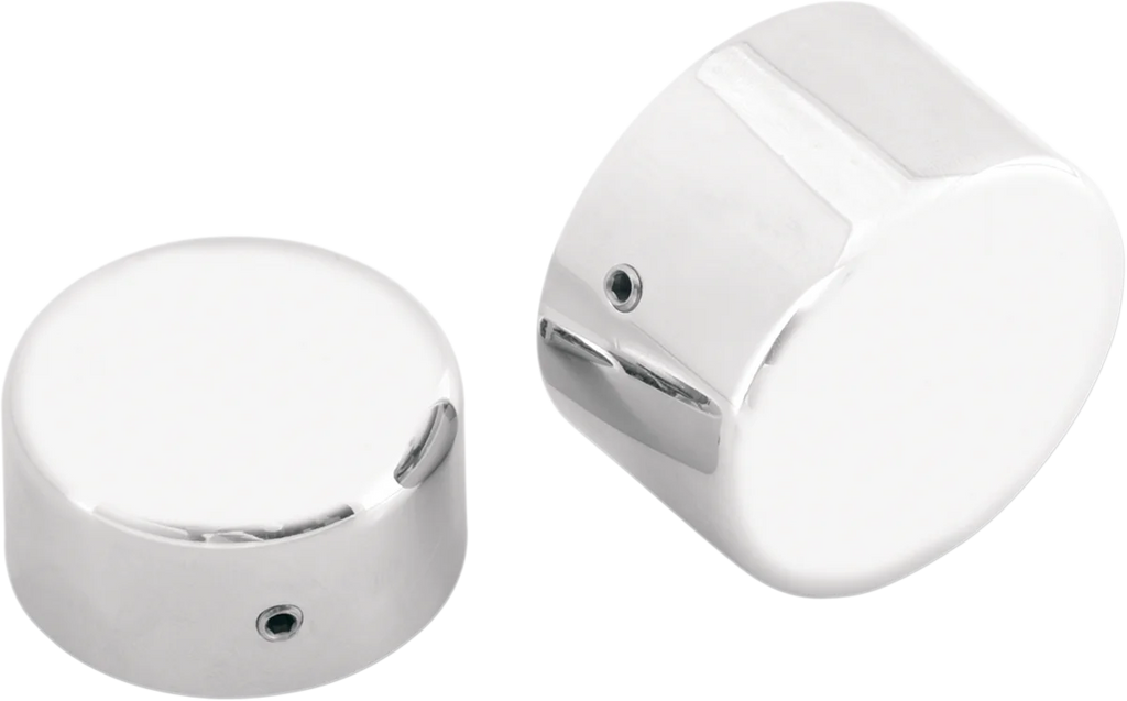 Axle Caps - Chrome - Rear DragSpecialties W16-0332 - Main Product View