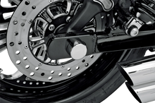 Load image into Gallery viewer, Axle Caps - Chrome - Rear DragSpecialties W16-0332 - Side View