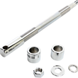 Load image into Gallery viewer, Axle Kit - Front - Chrome - '00-'06 FXST DragSpecialties 16-0317NU - Main Product View