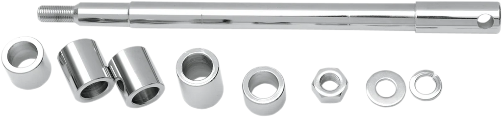 Axle Kit - Front - Chrome - '00-'06 FXSTS DragSpecialties 16-0305NU - Side View