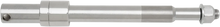 Load image into Gallery viewer, Axle Kit - Front - Chrome - '08-'17 FLST DragSpecialties W16-0343 - Main Product View