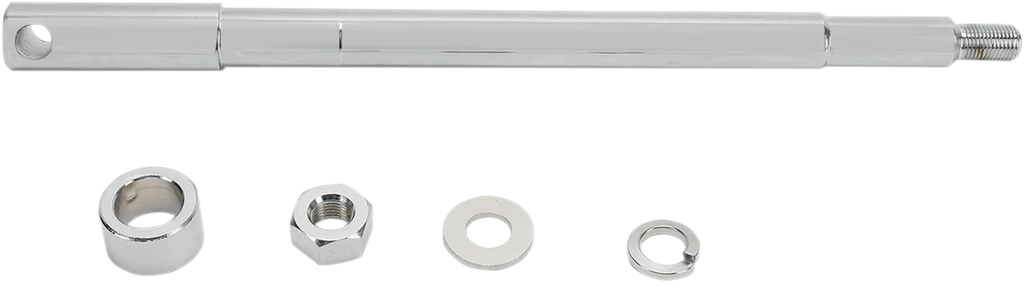 Axle Kit - Front - Chrome - '80-'82 FXWG DragSpecialties 16-0260-BC520 - Main Product View