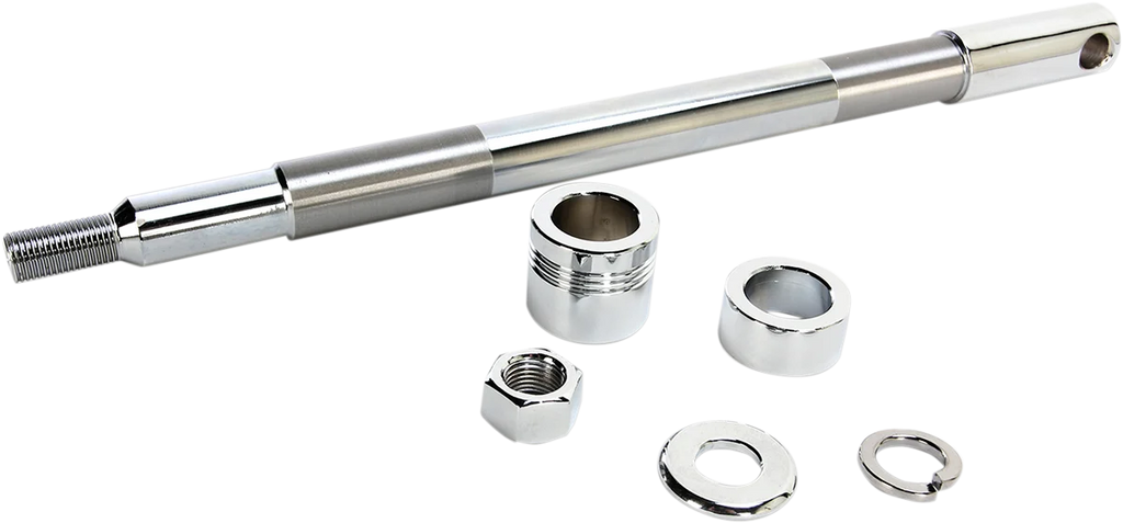 Axle Kit - Front - Chrome DragSpecialties 16-0307NU - Main Product View
