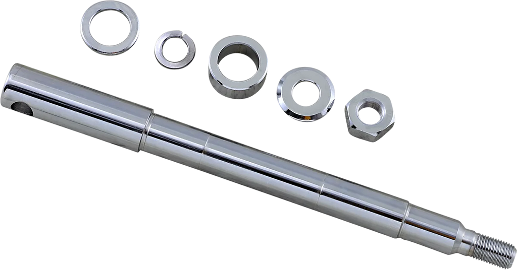 Axle Kit - Front - Chrome DragSpecialties 339185 - Main Product View