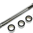 Load image into Gallery viewer, Axle Kit - Front - Chrome DragSpecialties W16-0353 - Main Product View