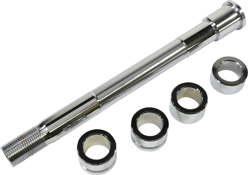 Axle Kit - Front - Chrome DragSpecialties W16-0353 - Main Product View
