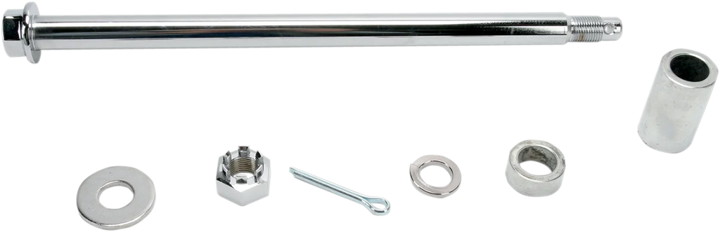 Axle Kit - Rear - Chrome - '00-'07 ST DragSpecialties 16-0304-BC520 - Main Product View