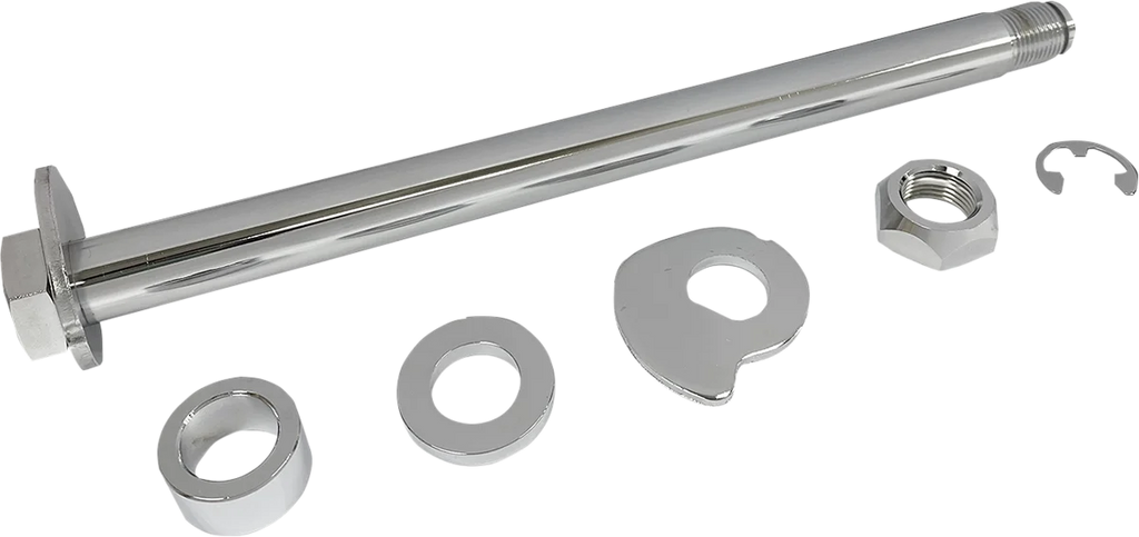 Axle Kit - Rear - Chrome - '14-'21 FLT DragSpecialties W16-0352 - Main Product View