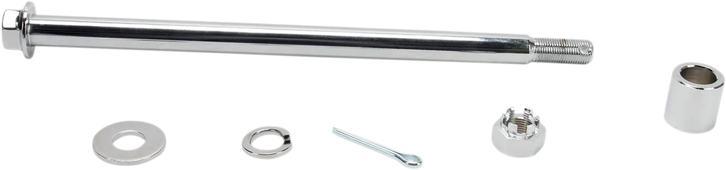 Axle Kit - Rear - Chrome - '82-'94 FXR DragSpecialties 16-0298-BC520 - Main Product View