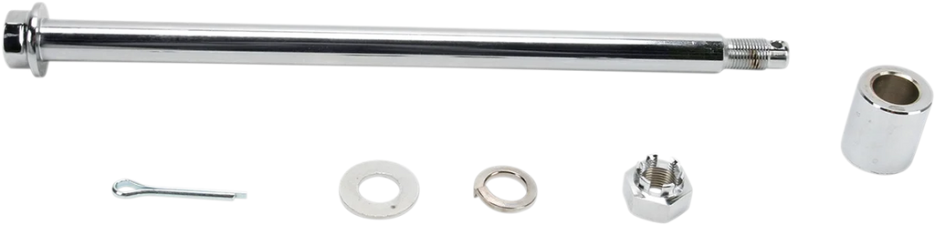 Axle Kit - Rear - Chrome - '86-'99 ST DragSpecialties 16-0302-BC520 - Main Product View